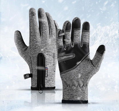 Thermal Waterproof Windproof Winter Gloves for Men & Women – Touch Screen Compatible, Small Size