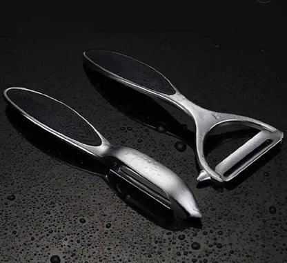 2-Pack Stainless Steel Vegetable & Fruit Peeler – Non-Slip Handle Potato Peeler