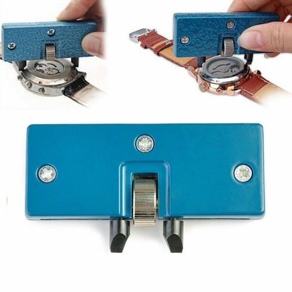 Adjustable Rectangle Watch Back Case Cover Opener Remover Wrench Repair Kit Tool