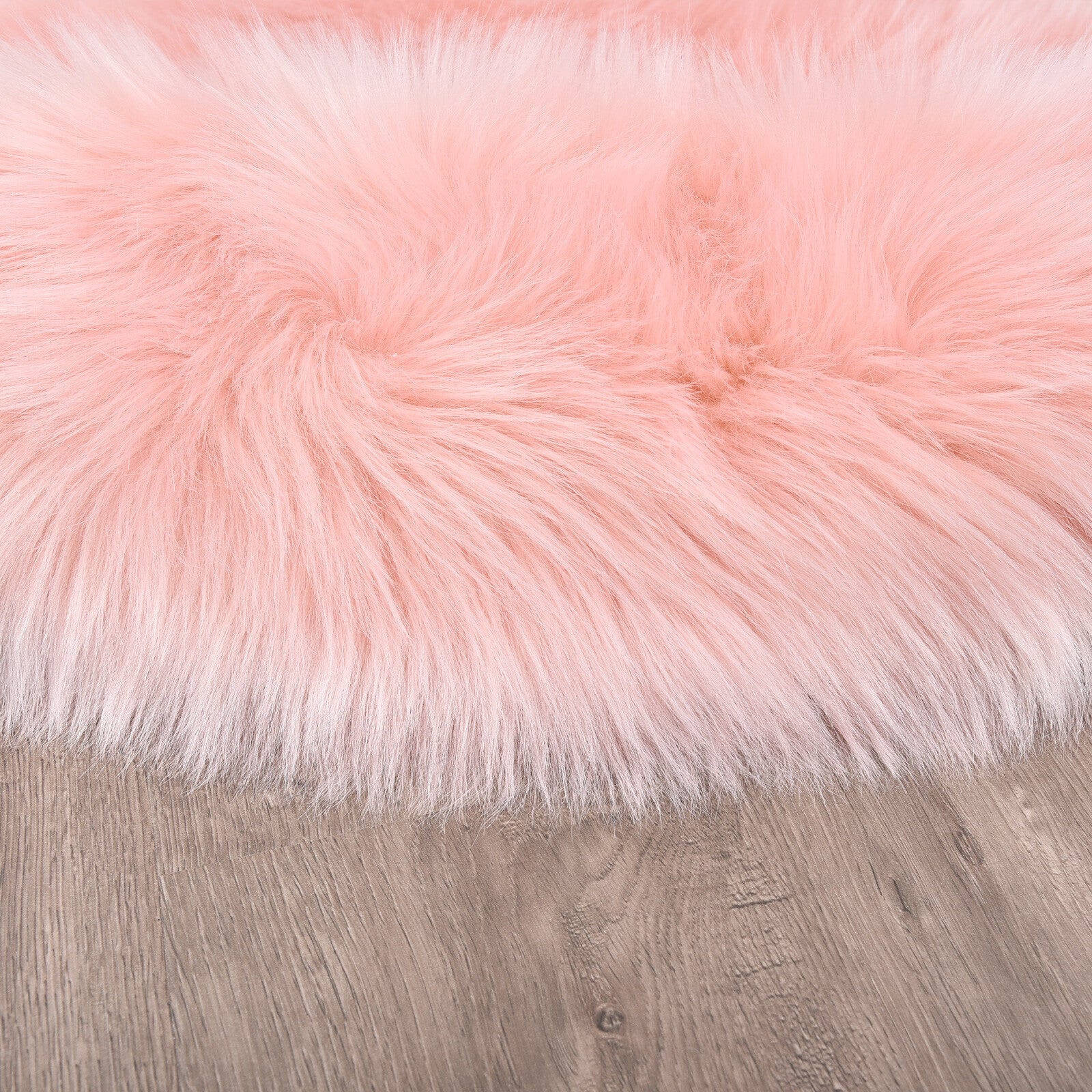 Faux Fur Sheepskin Fluffy Area Rugs round Shaggy Carpet for Bedroom Living Room
