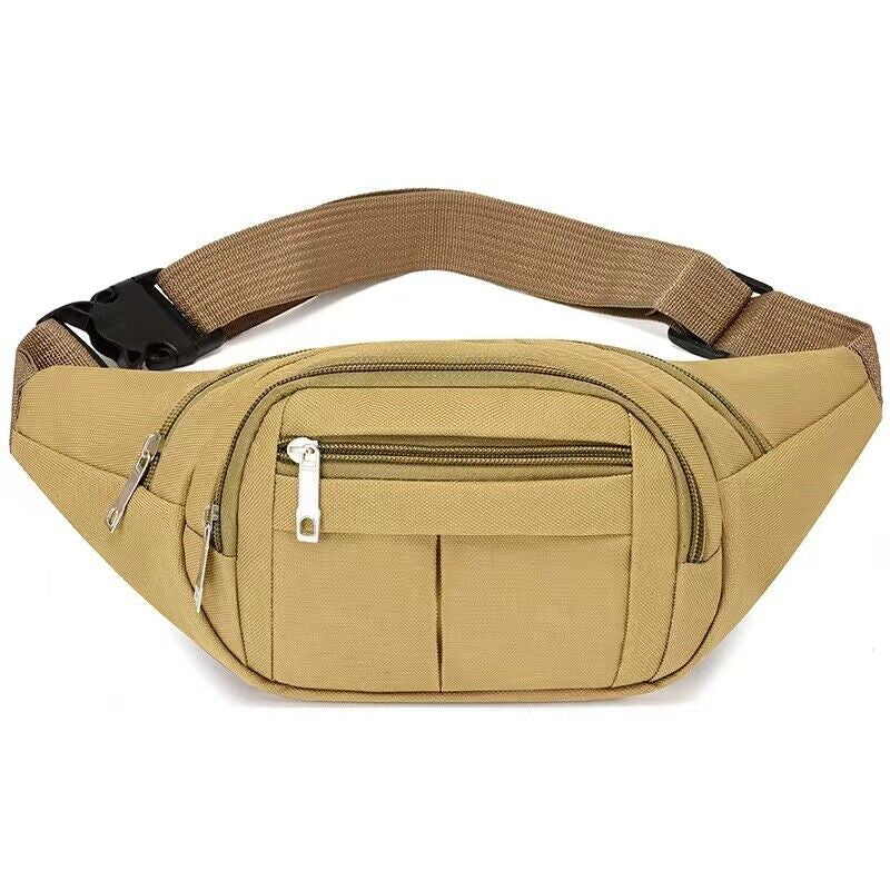 Fanny Pack Waist Bag Men Women Shoulder Hip Belt Bum Sport Travel Waterproof