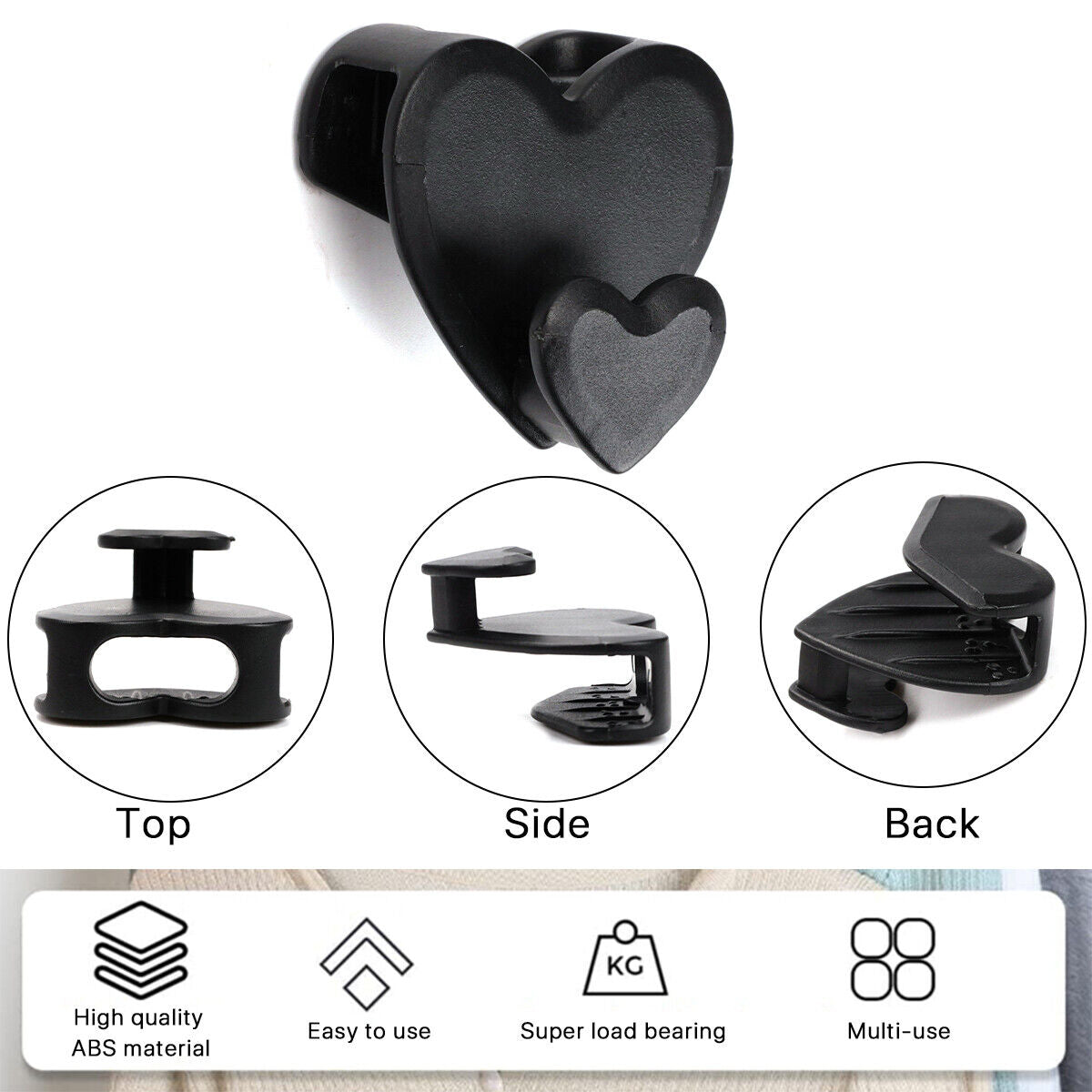 love hanger 18Pcs Space Triangles Clothes Hanger Connectors Hooks for Organizer Closet Space-Saving Hanger 