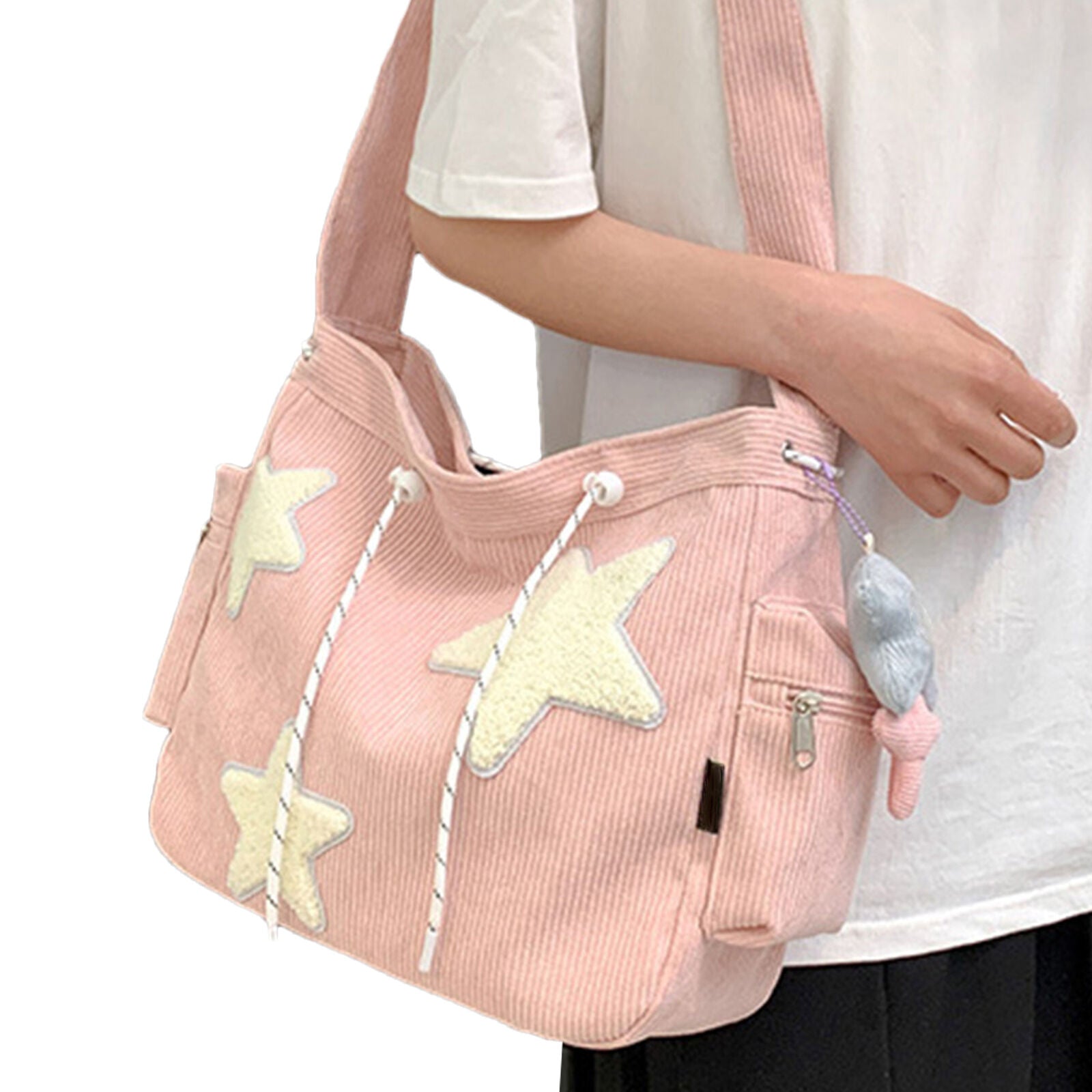 Star Tote Hobo Bag Women Aesthetic Messenger Cute Bag Handbag Large Capacity Tot