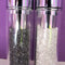 salt pepper shaker, Crystal Salt and Pepper Shakers – Stainless Steel, Filled with Sparkling Swarovski Crystals, Elegant Kitchen & Dining Decor