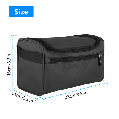 Travel Essential Waterproof Toiletry Bag – Shaving & Makeup Organizer for Travel, Gym, or Daily Use | Durable Wash Bag Case Must-Have