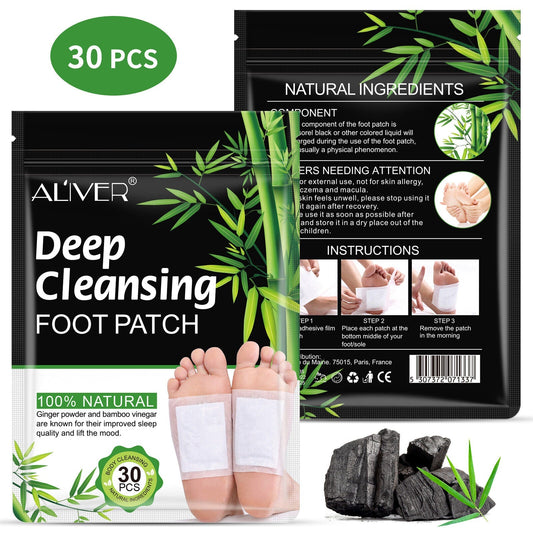 Foot Detox Patches 150Pcs – Deep Cleansing Herbal Pads for Toxin Removal, Organic Slimming, Better Sleep, Stress Relief & Relaxation