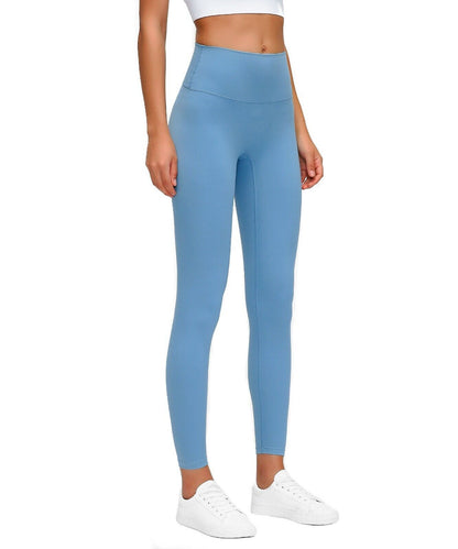 Ultra-Soft High Waisted Women’s Leggings - Seamless 7/8 Stretch Fit, Slim Tummy Control, Non-See-Through for Yoga, Sports, Everyday Comfort