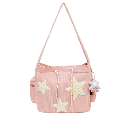 Star Tote Hobo Bag Women Aesthetic Messenger Cute Bag Handbag Large Capacity Tot