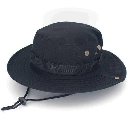 Boonie Bucket Hats Outdoor Fishing Hunting Wide Brim Mesh Camo Safari Sun Cap