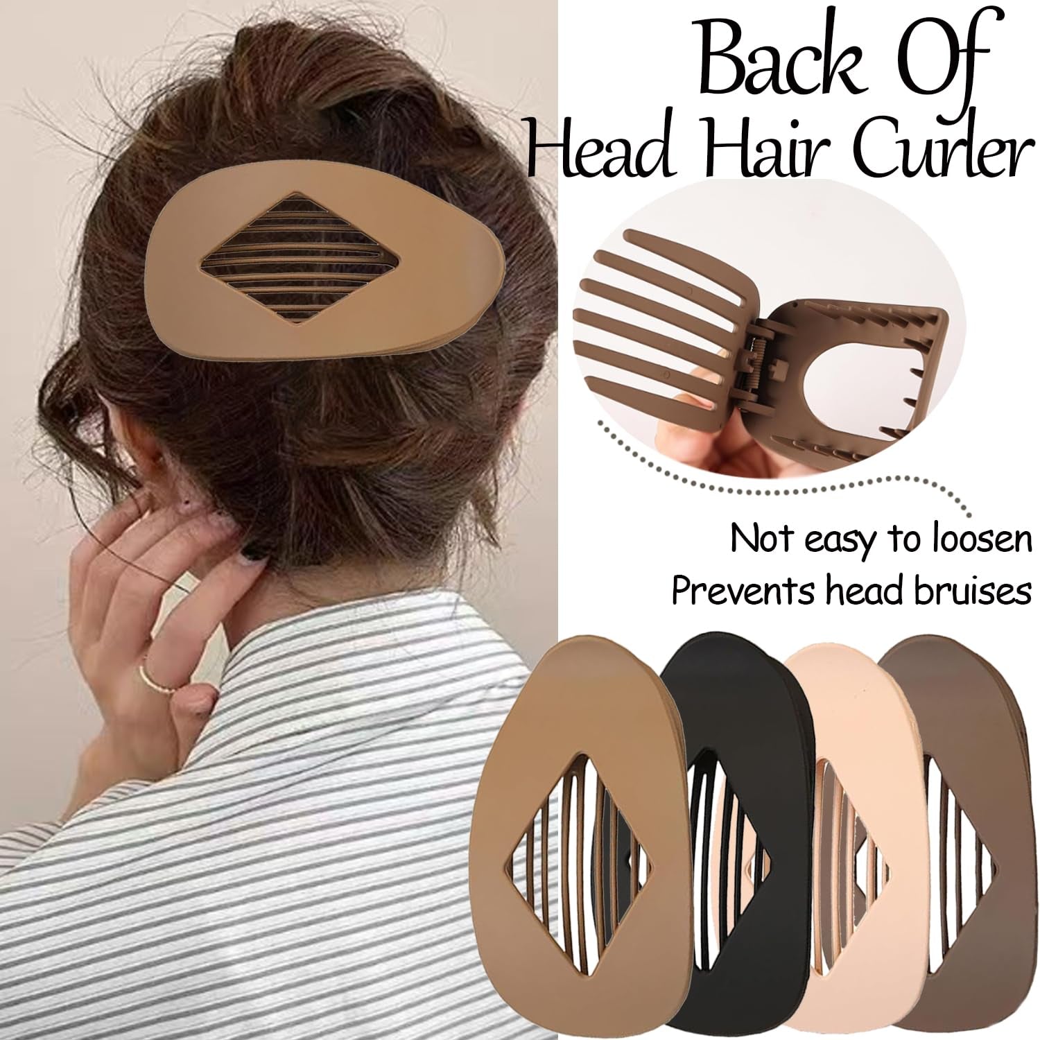 Simple Elegant Duckbill Hair Clip,Duckbill Hair Clips for Women, Strong No-Slip