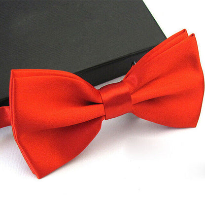 Mens Bow Tie Pre-Tied Adjustable Tuxedo Bowtie for Wedding Prom Suit | Fashion Novelty Necktie | Formal Wear Accessory | Gift for Him