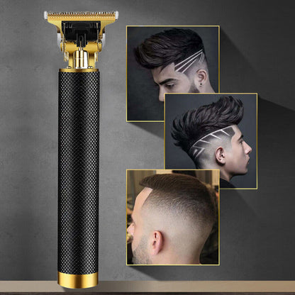Barber Essential: Professional Cordless Hair Clippers & Beard Trimmer – Precision Shaver for Fades, Line-Ups & Home Cuts | TikTok Grooming Find