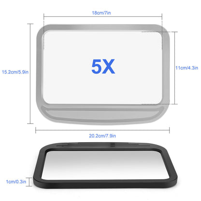 5X Full Page Magnifier – Handheld Magnifying Glass for Low Vision, Clear & Comfortable for Reading | TikTok Essential for Seniors & Hobbyists