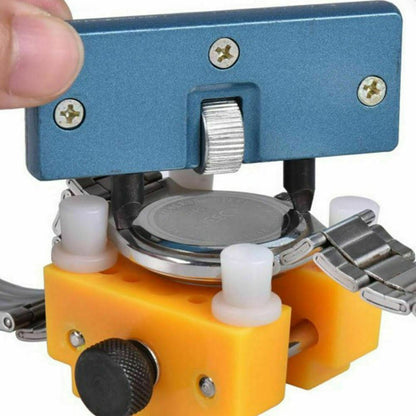 Adjustable Rectangle Watch Back Case Cover Opener Remover Wrench Repair Kit Tool