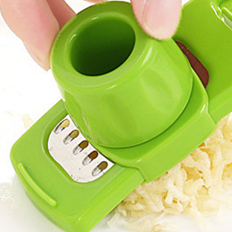 Multifunctional Garlic Grinder | Easy Garlic & Ginger Crusher | 1Pc Kitchen Tool for Minced Garlic, Ginger Paste, and Effortless Food Prep