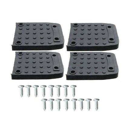 Anti-slip Drywall Stilt Replacement Pads Non- Foot Pads for Drywall 4 PCS Stilt Soles Replacement Kit Z5Z5