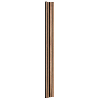 VEVOR Wood Slat Acoustic Panels 7.9 X 94.5 in for Modern Wall Decor Walnut