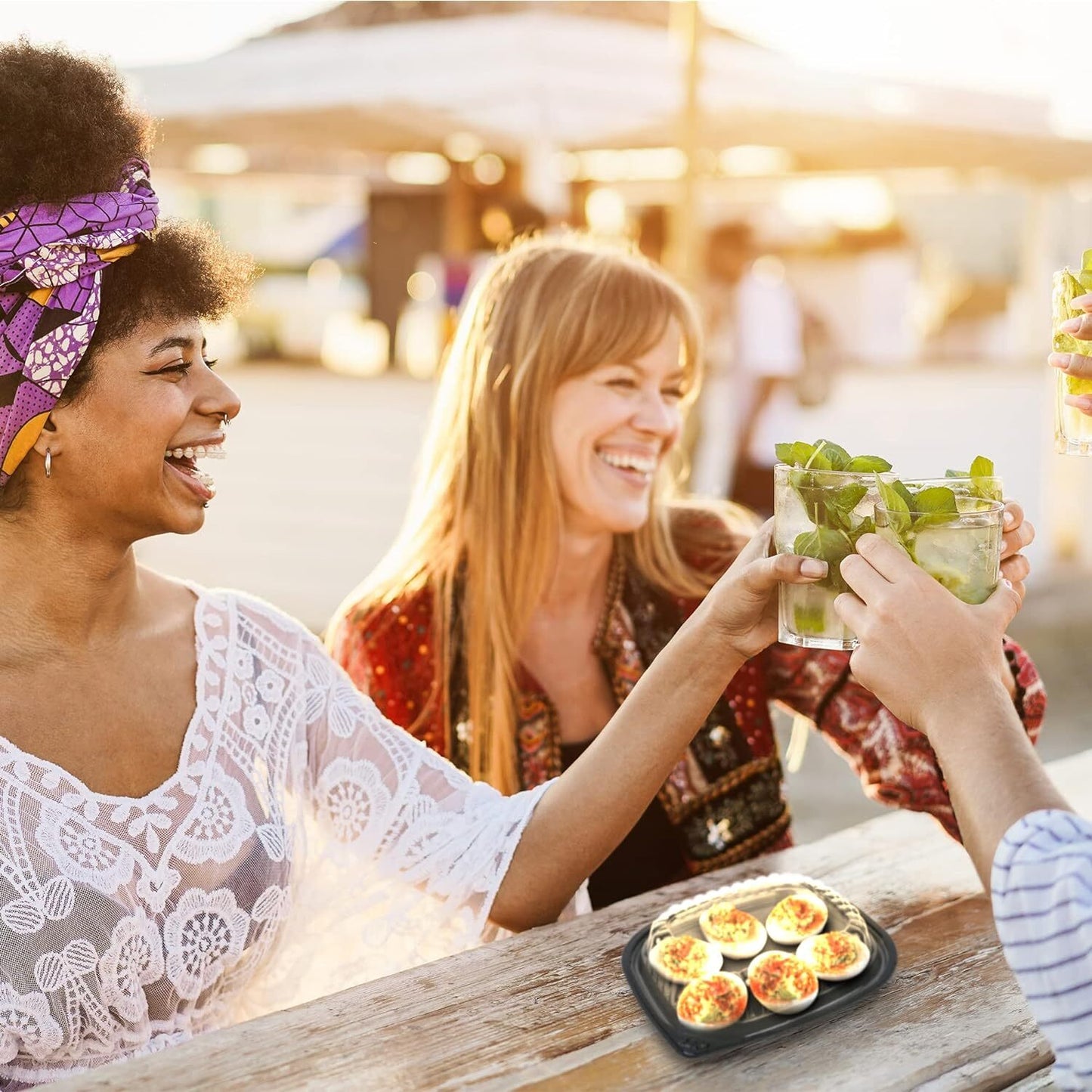 MT Products Plastic Deviled Egg Carrier/Devile