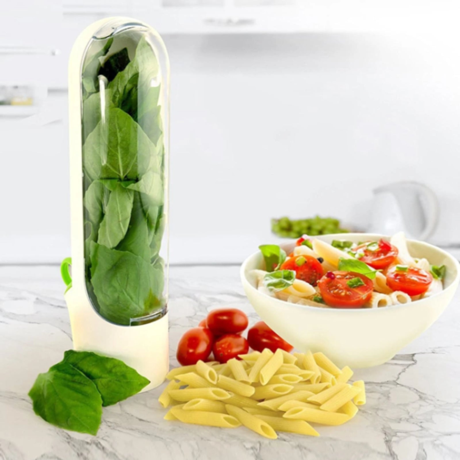 Herb Saver for Refrigerator Pod Containers for Fresh Vegetables Keeper (1 Pc)