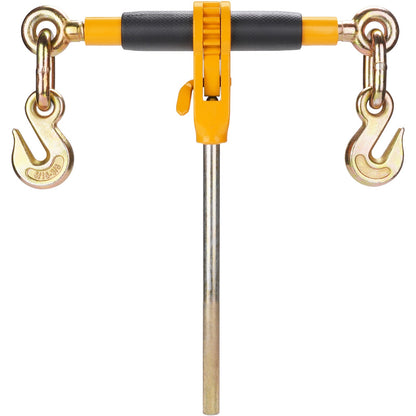 Ratchet Chain Binder 5/16"-3/8" Load Binders 7100 Lbs W/ G80 Chains 2 Pcs