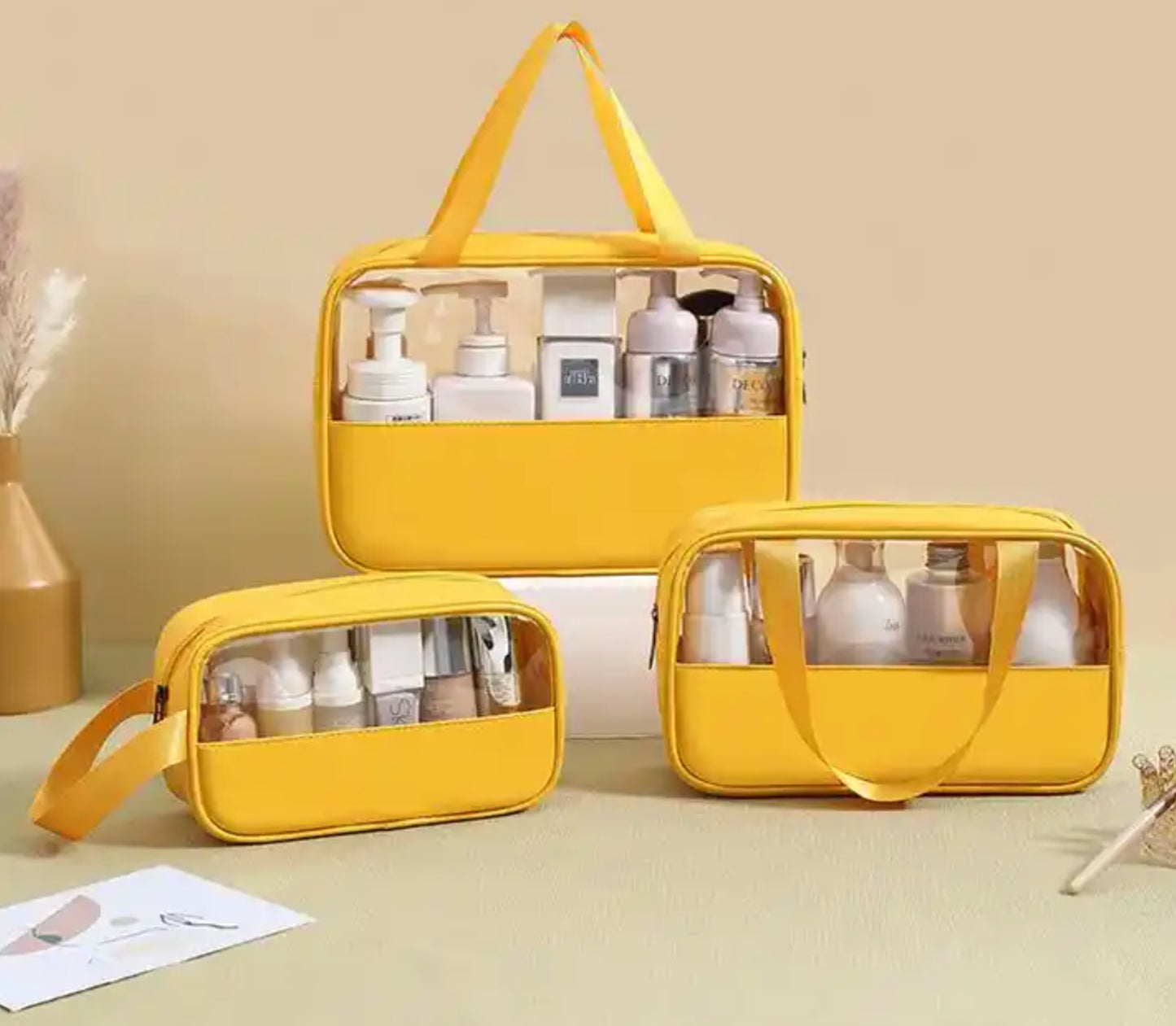 emergency kit for girls Multifunction Cosmetic Bag Makeup Case Pouch Toiletry Wash Organizer Travel Bag