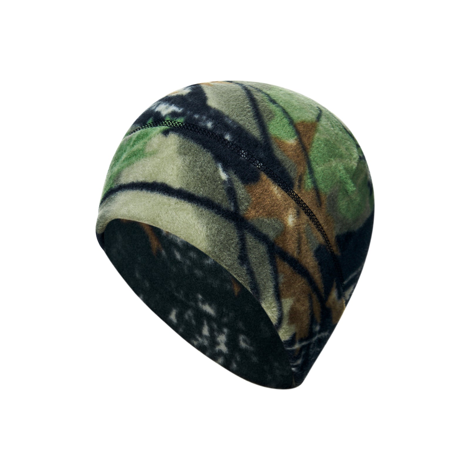Camo Tactical Thermal Skull Cap Winter Warm Skiing Fleece Beanie Hat Men Womem