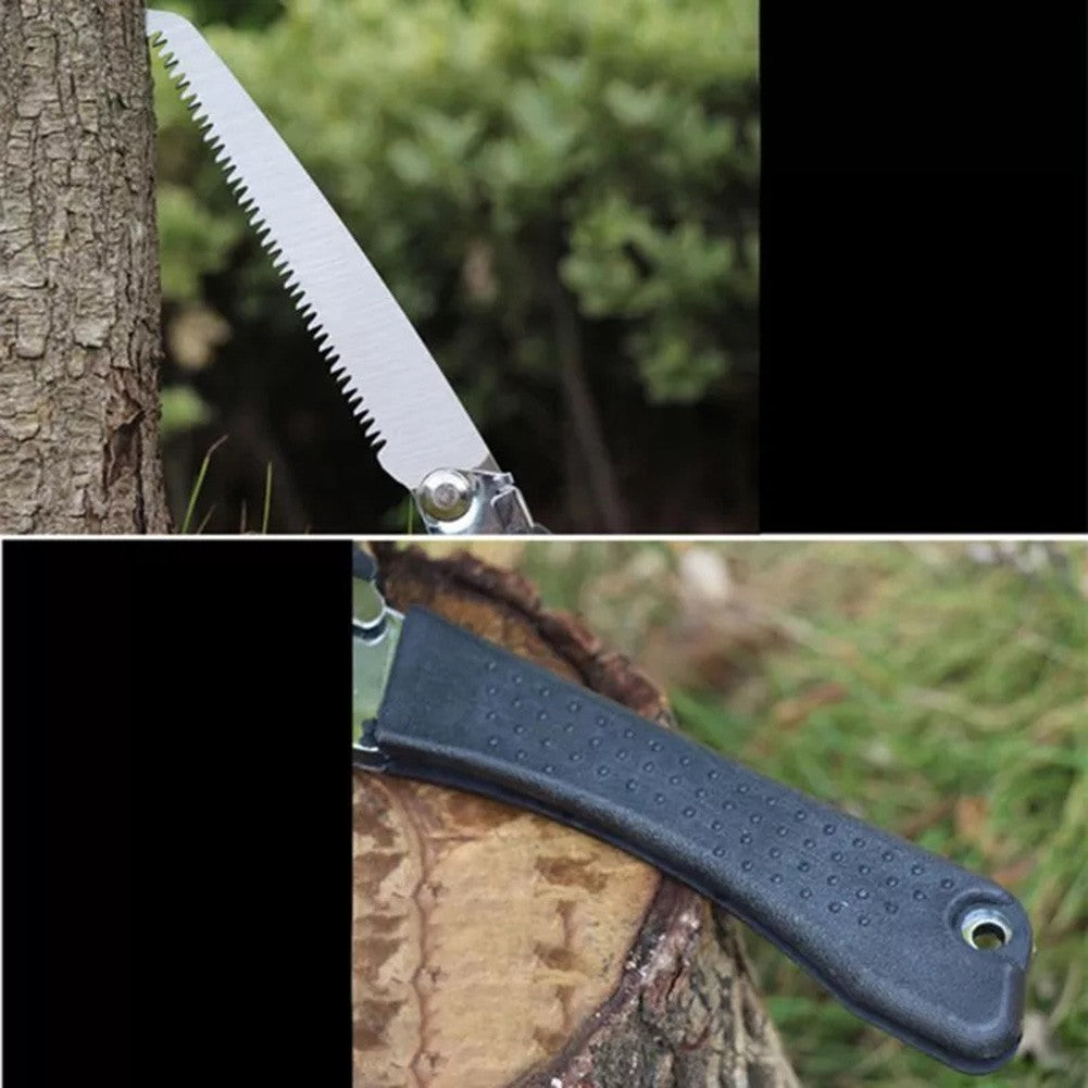 8" Folding Saw Extra Long Blade Hand Saw for Wood Camping Dry Wood Pruning Saw