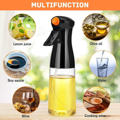 Oil Sprayer for Cooking Olive Oil Spray Bottle Spritzer, Food Grade PET BPA Free