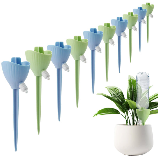 10Pcs Self Plant Waterer Automatic Watering Spikes Devices with Slow Release