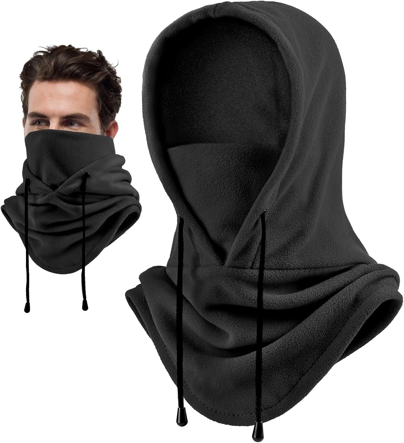 Winter Fleece Thermal Windproof Mask Balaclava Ski Full Face Mask for Men Women