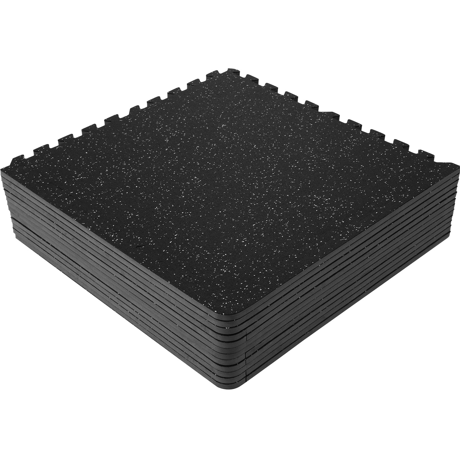 6/12/25 Pack Exercise Floor Mat Interlocking Tiles Foam W/ 24 X24 X 0.5''