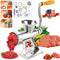 Heavy Duty Meat Grinder Mincer Stuffer Manual Sausage Filler Sauce Maker Machine