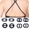8 Bra Strap Clip Set – Cleavage Control Holder Hide Clasp Buckle Adjuster Tool