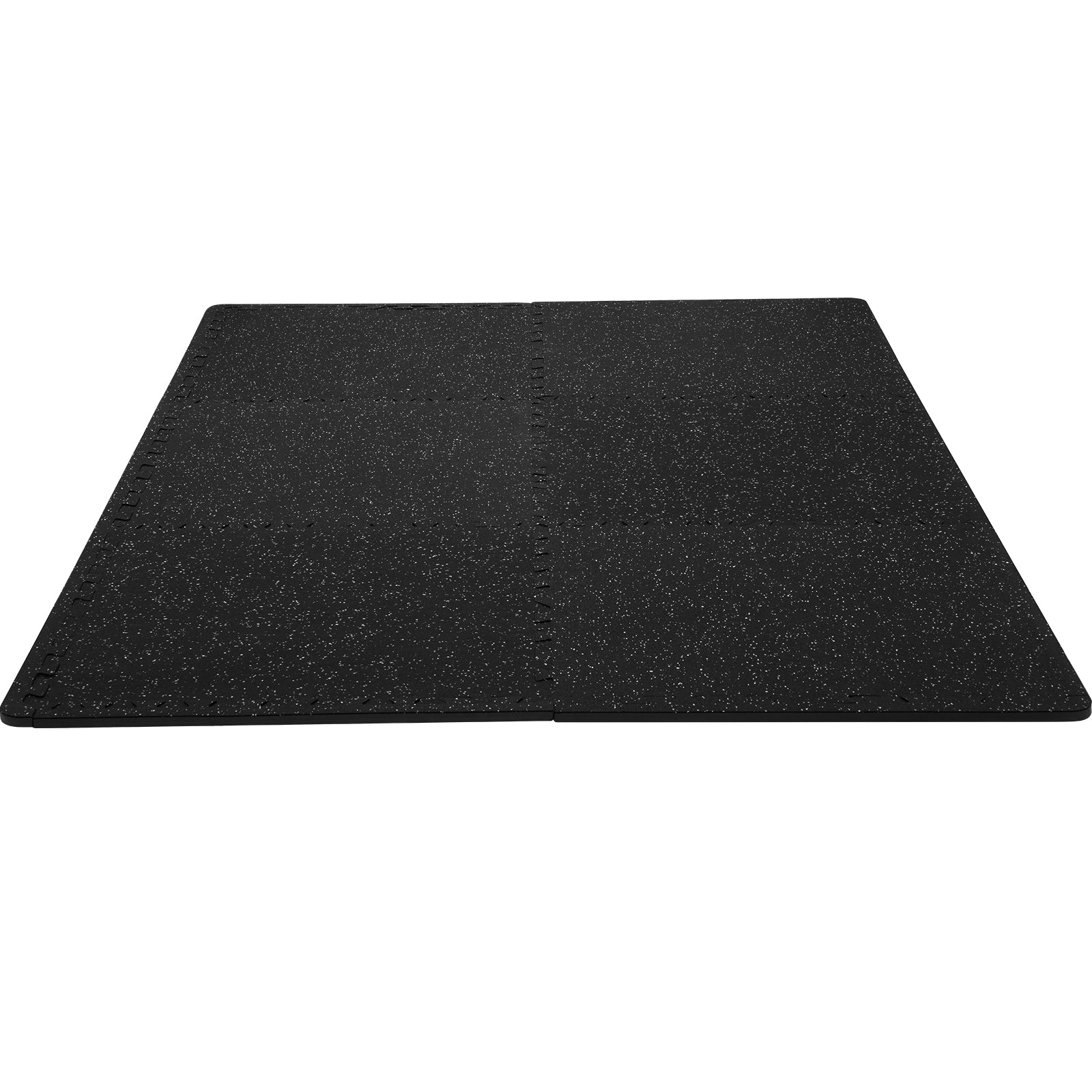 6/12/25 Pack Exercise Floor Mat Interlocking Tiles Foam W/ 24 X24 X 0.5''