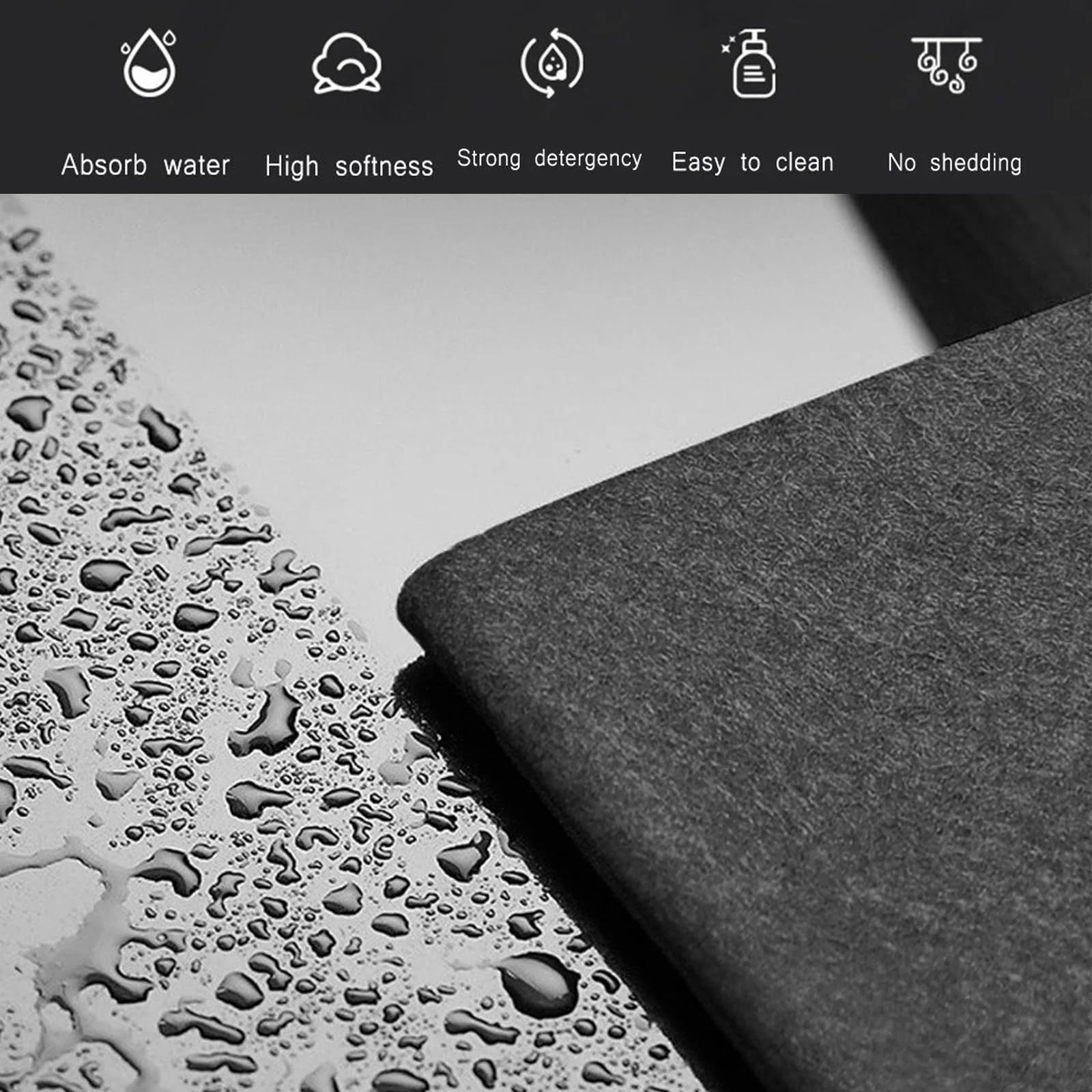 10-Count Magic Cleaning Cloth: Reusable Thickened Streak-Free Microfiber Cloths