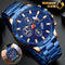 Waterproof Men Watch Stainless Steel Quartz Classic Luminous Business Wristwatch
