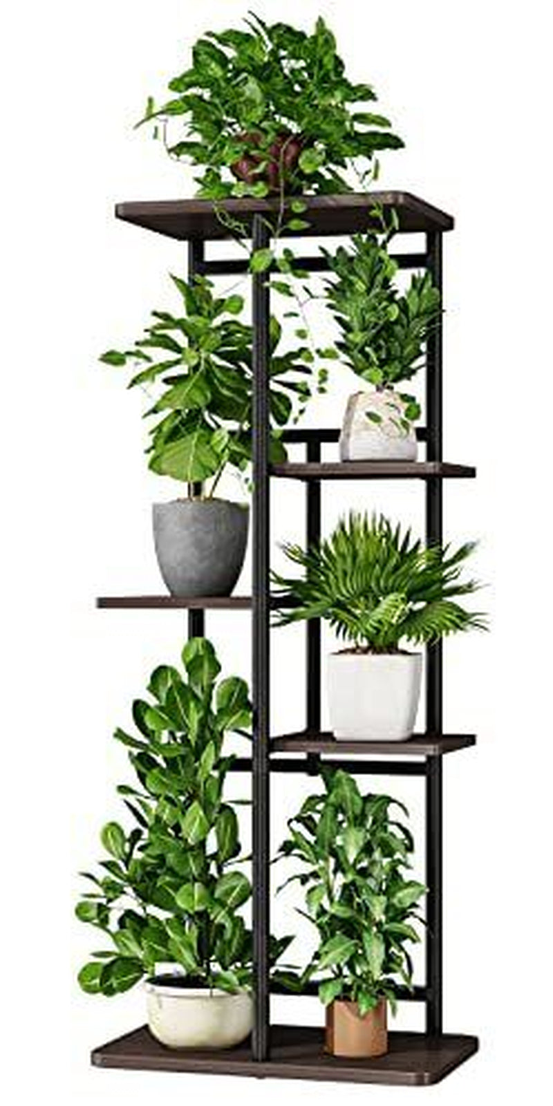 Indoor Outdoor Plant Stand – Tiered Metal Planter for Vertical Gardening, Space-Saving Design for Home, Garden, Balcony | Rust-Proof & Durable