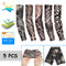10/5Pcs Tattoo Cooling Arm Sleeves Cover Basketball Golf Sport UV Sun Protection