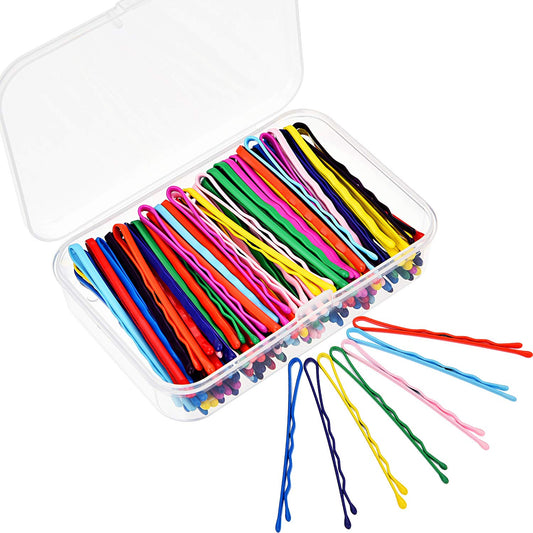 100 Pieces Bobby Hair Pins Hair Styling Clips with 1 Storage Box for Girl And...