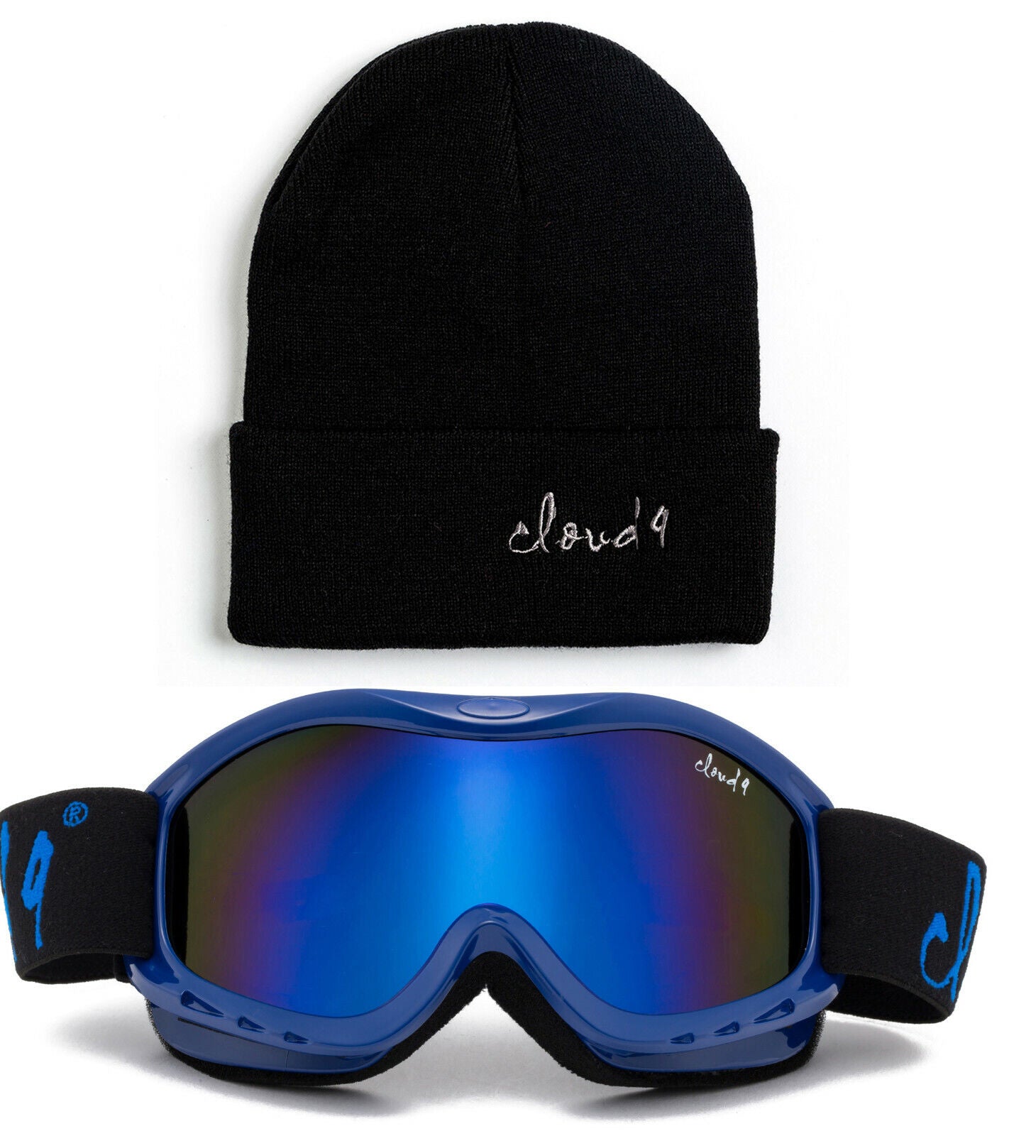 Snowboard Goggles - Anti-Fog UV Lens, Ski Beanie Style, Winter Sports Gear for Boys & Girls - Durable, Comfortable, Helmet-Compatible Goggles