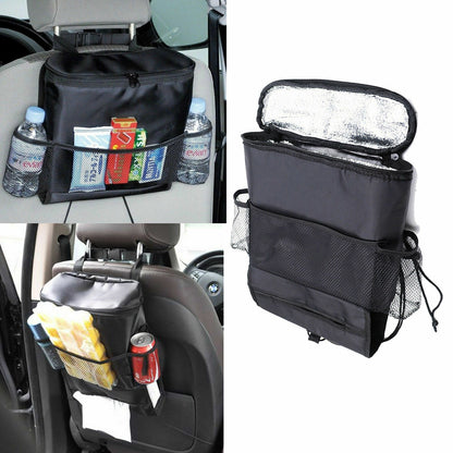 2PC Car Seat Back Hanger Organizer Multi-Pocket Storage Bag Holder Cooler Travel