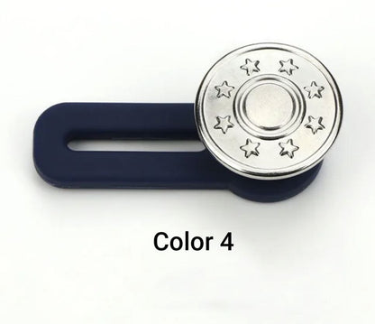 4PCS Expander Button Pants Waist Extender Metal Adjustable Retractable for Jeans