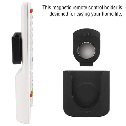 Magnetic Remote Control Holder – Wall Mount Organizer, Self-Adhesive, Space-Saving Storage for TV, AC, Fan Remotes – Easy Install, Strong ABS & Magnet