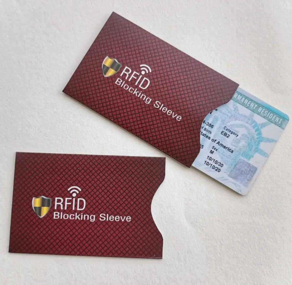 15 RFID Blocking Sleeves – Credit Card Protectors Theft-Resistan