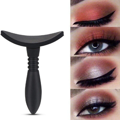 Women Lazy Eyeshadow Silicon Stamp–Magic Cut Crease Cat Eye Contour Makeup Tool