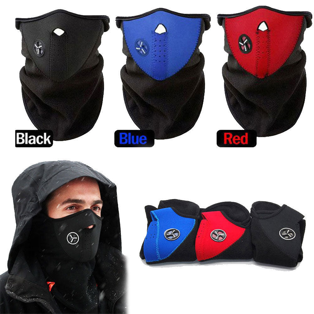 Winter Balaclava Outdoor Ski Cycling Face Mask Neck Warm Thermal Fleece Scarf