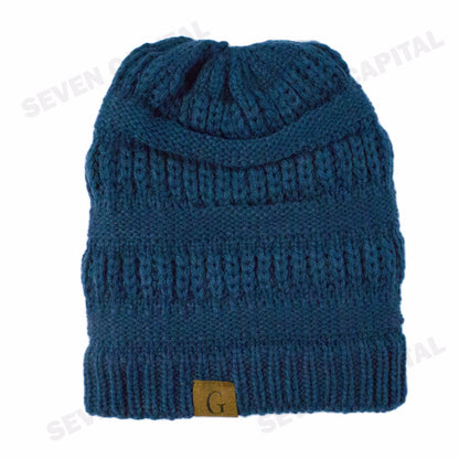 Women'S Men Knit Slouchy Baggy Beanie Oversize Winter Hat Ski Fleece Slouchy Cap