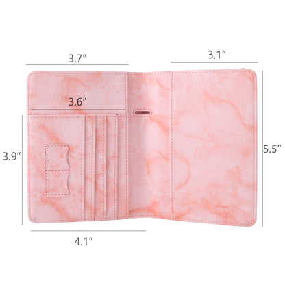 Slim Leather Travel Passport Wallet Holder RFID Blocking ID Card Case Cover US
