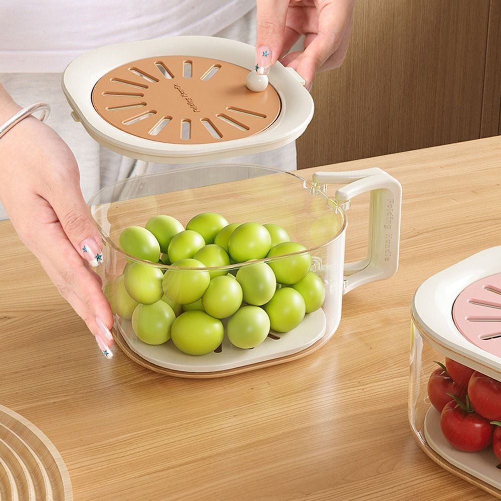 2-In-1 Draining and Preservation Basket Multifunctiona