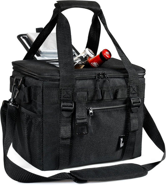 Tirrinia Large Insulated Cooler Bag - Outdoor Leakproof Cooler Tote for Men